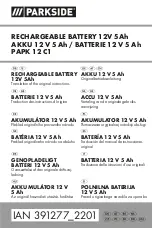 Parkside PAPK 12 C1 Translation Of The Original Instructions preview