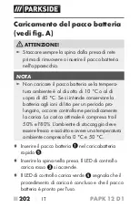 Предварительный просмотр 207 страницы Parkside PAPK 12 C1 Translation Of The Original Instructions