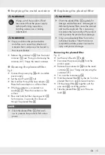 Preview for 17 page of Parkside PAS 1200 F5 Operation And Safety Notes Translation Of The Original Instructions