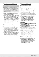 Preview for 75 page of Parkside PAS 1200 F5 Operation And Safety Notes Translation Of The Original Instructions