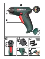 Предварительный просмотр 3 страницы Parkside PAS 3.6 A1 Operation And Safety Notes