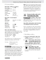 Preview for 6 page of Parkside PAS 3.6 A1 Operation And Safety Notes