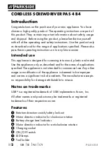 Preview for 5 page of Parkside PAS 4 B4 Original Instructions Manual