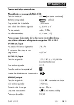 Preview for 9 page of Parkside PAS 4 C4 Translation Of The Original Instructions