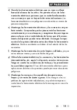 Preview for 15 page of Parkside PAS 4 C4 Translation Of The Original Instructions