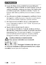 Preview for 42 page of Parkside PAS 4 C4 Translation Of The Original Instructions