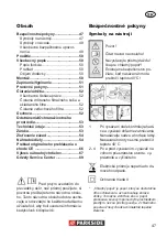 Preview for 47 page of Parkside PAS 500 B1 Translation Of Original Operation Manual