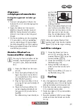 Предварительный просмотр 21 страницы Parkside PAS 500 D2 Translation Of Original Operation Manual