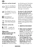 Preview for 8 page of Parkside PASD 4 B2 Translation Of The Original Instructions