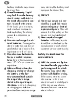 Preview for 36 page of Parkside PASD 4 B2 Translation Of The Original Instructions