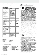 Предварительный просмотр 46 страницы Parkside PASL 4000 B2 Operation And Safety Notes