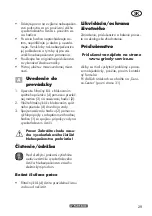 Preview for 29 page of Parkside PASS 5 A1 Translation Of The Original Instructions