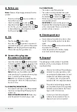 Предварительный просмотр 8 страницы Parkside PASS 50 A1 Operation And Safety Notes