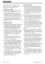 Preview for 9 page of Parkside PASSK 20-Li A1 Translation Of The Original Instructions