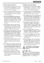 Предварительный просмотр 10 страницы Parkside PASSK 20-Li A1 Translation Of The Original Instructions