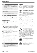 Preview for 13 page of Parkside PASSK 20-Li A1 Translation Of The Original Instructions