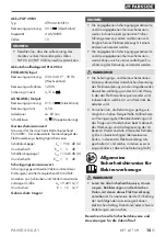 Preview for 20 page of Parkside PASSK 20-Li A1 Translation Of The Original Instructions