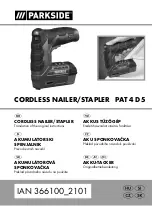 Предварительный просмотр 1 страницы Parkside PAT 4 D5 Translation Of The Original Instructions