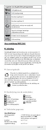 Preview for 27 page of Parkside PATC 2 A1 Operation And Safety Notes