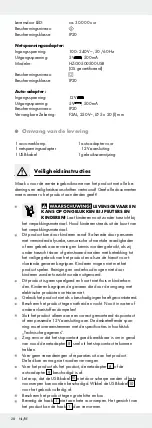 Preview for 28 page of Parkside PATC 2 A1 Operation And Safety Notes