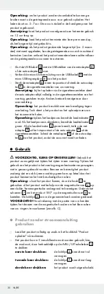 Preview for 30 page of Parkside PATC 2 A1 Operation And Safety Notes