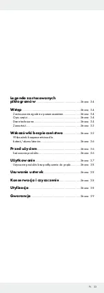 Preview for 33 page of Parkside PATC 2 A1 Operation And Safety Notes