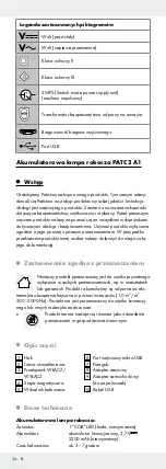 Preview for 34 page of Parkside PATC 2 A1 Operation And Safety Notes