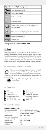 Preview for 41 page of Parkside PATC 2 A1 Operation And Safety Notes