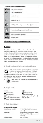 Preview for 47 page of Parkside PATC 2 A1 Operation And Safety Notes