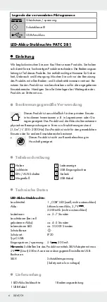 Preview for 6 page of Parkside PATC 2 B1 Operation And Safety Notes