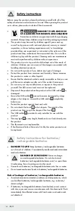 Preview for 14 page of Parkside PATC 2 B1 Operation And Safety Notes