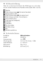 Preview for 9 page of Parkside PAW47A1 Operation And Safety Notes