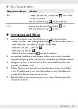 Предварительный просмотр 27 страницы Parkside PAW47A1 Operation And Safety Notes