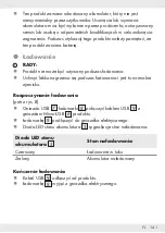 Preview for 141 page of Parkside PAW47A1 Operation And Safety Notes