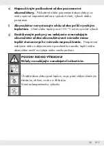 Preview for 193 page of Parkside PAW47A1 Operation And Safety Notes