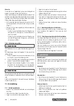 Preview for 44 page of Parkside PBBPS 700 A1 Operating And Safety Instructions Manual