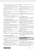 Предварительный просмотр 383 страницы Parkside PBBPS 700 A1 Operating And Safety Instructions Manual