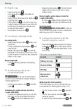 Предварительный просмотр 40 страницы Parkside PBH 1050 B2 Operation And Safety Notes