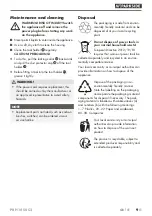 Preview for 12 page of Parkside PBH 1050 C3 Translation Of The Original Instructions