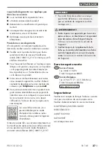 Preview for 40 page of Parkside PBH 1050 C3 Translation Of The Original Instructions