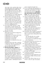 Предварительный просмотр 244 страницы Parkside PBS 2 D4 Translation Of The Original Instructions