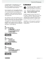 Preview for 73 page of Parkside PBS 600 A1 Operation And Safety Notes