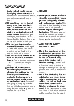 Preview for 10 page of Parkside PBSA 12 D2 Translation Of The Original Instructions