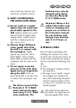 Предварительный просмотр 11 страницы Parkside PBSA 12 D2 Translation Of The Original Instructions