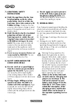 Предварительный просмотр 24 страницы Parkside PBSA 12 E4 Translation Of The Original Instructions