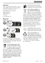 Preview for 15 page of Parkside PBSA 12 F5 Translation Of The Original Instructions