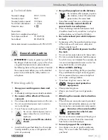 Preview for 22 page of Parkside PBSG 1 -  3 Operation And Safety Notes