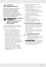 Preview for 46 page of Parkside PBSL 5000 B1 Operation And Safety Notes