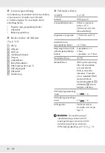 Preview for 81 page of Parkside PBSL 5000 B1 Operation And Safety Notes