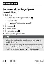 Preview for 9 page of Parkside PBZS 5 A1 Translation Of The Original Instructions